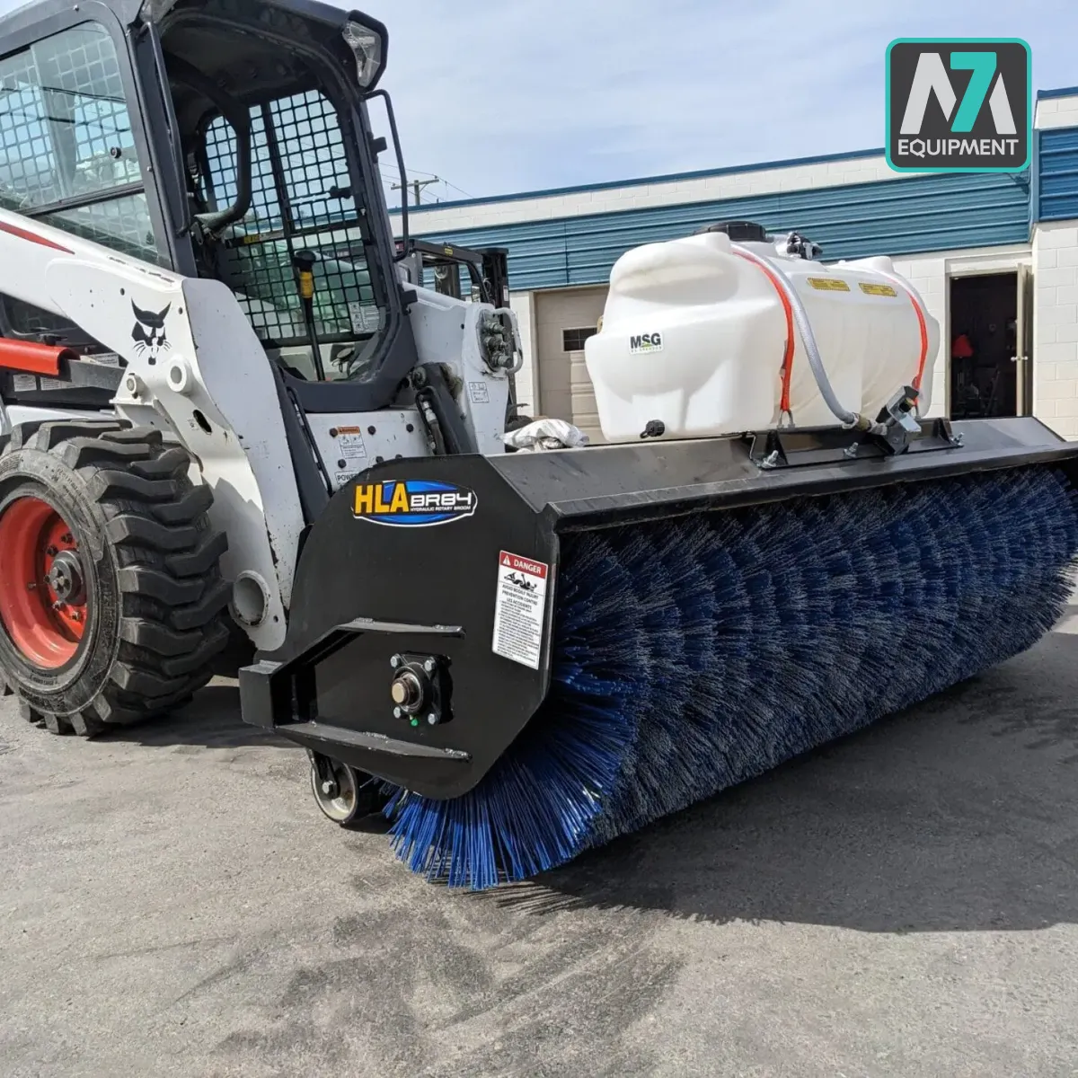 CID Hydraulic Angle Broom 84" - Image 2