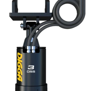 3DSS -STD FLOW HALO DRIVE WITH BACKHOE MOUNT - 2" HEX SHAFT - M7 Equipment