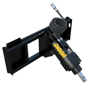 4DDS HIGH FLOW AUGER DRIVE WITH HALO WITH FRAME- 2" HEX - Image 2