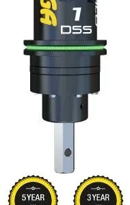 1DSS - STD FLOW AUGER DRIVE WITH HALO - 2" HEX SHAFT WITH DOUBLE PIN MOUNT - M7 Equipment