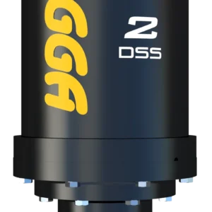 2DSS - STD FLOW AUGER DRIVE WITH HALO - 2" HEX SHAFT WITH DOUBLE PIN MOUNT - M7 Equipment